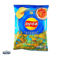 Lays Shrimp With Abalone Sauce : China